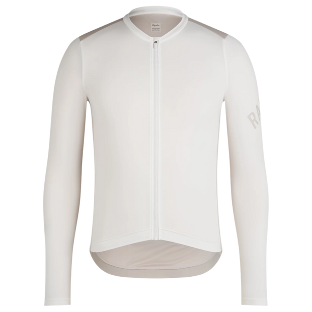Rapha Pro Team Men's Longsleeve Lightweight Jersey White/Silver