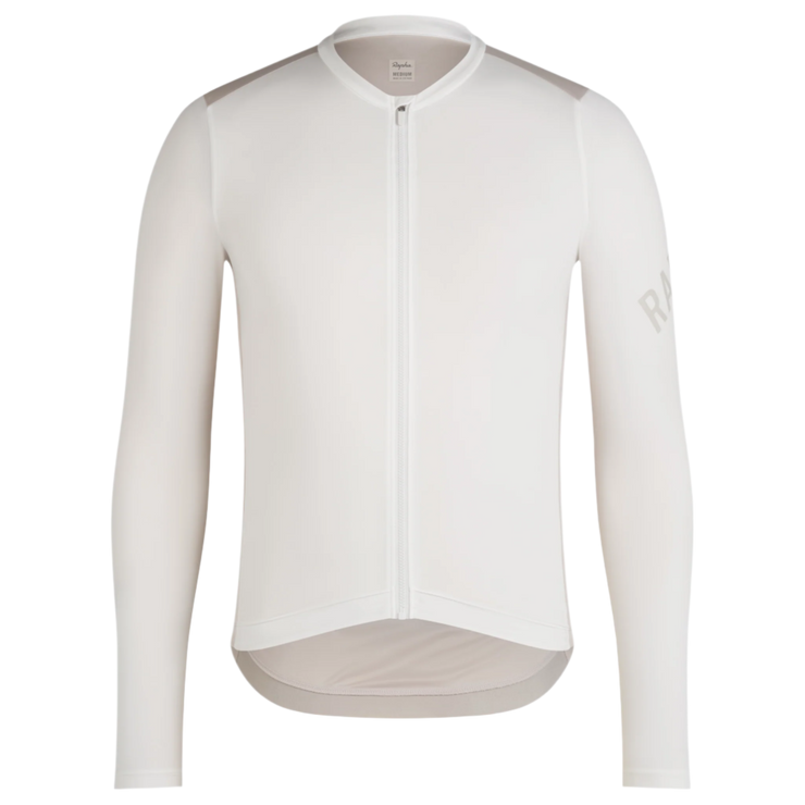 Rapha Pro Team Men's Longsleeve Lightweight Jersey White/Silver