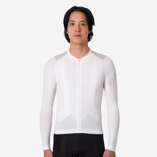 Rapha Pro Team Men's Longsleeve Lightweight Jersey White/Silver