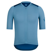 Rapha Pro Team Men's Training Jersey Dusted Blue/Jewelled Blue
