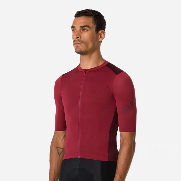 Rapha Pro Team Men's Training Jersey Burgundy/Port