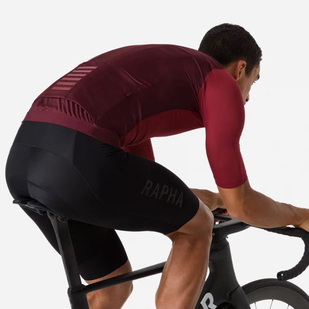 Rapha Pro Team Men's Training Jersey Burgundy/Port