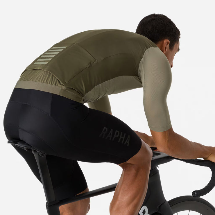 Rapha Pro Team Men's Training Jersey Khaki/Moss Green
