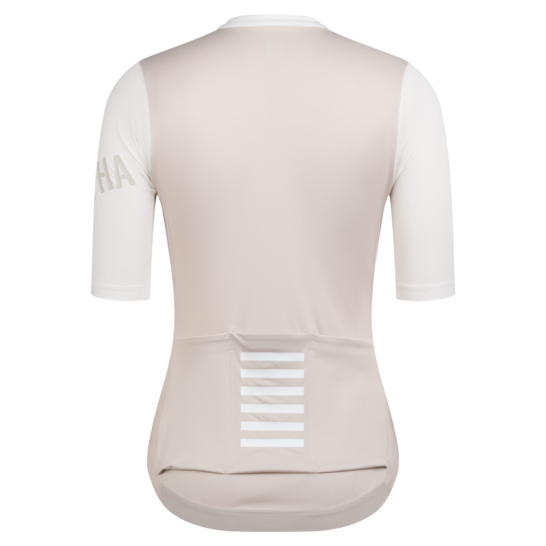 Rapha Pro Team Women's Training Jersey White/Silver | Maats