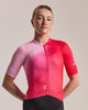 Rapha Women's Pro Team Training Jersey III Surface Print Pink