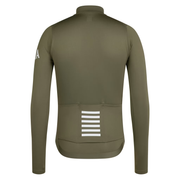 Rapha Pro Team Men's Longsleeve Midweight Jersey Moss Green/White