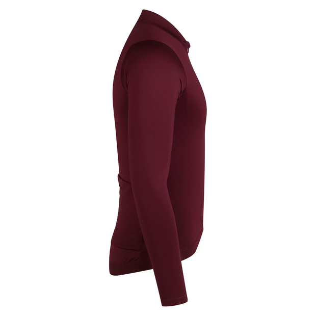 Rapha Pro Team Men's Longsleeve Midweight Jersey Port/White