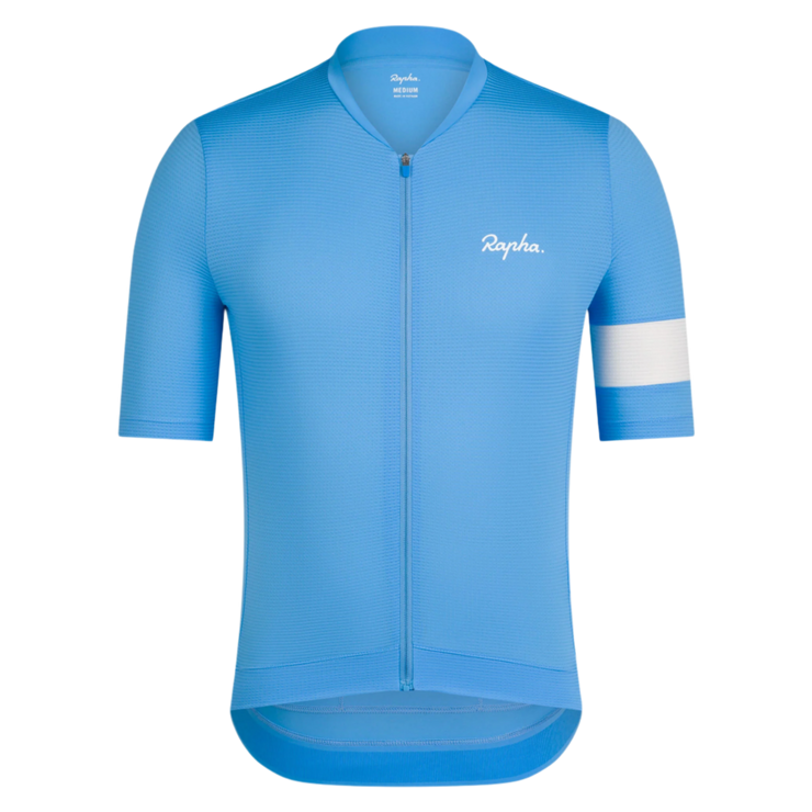 Rapha Core Men's Lightweight Jersey All Aboard / White Alyssum