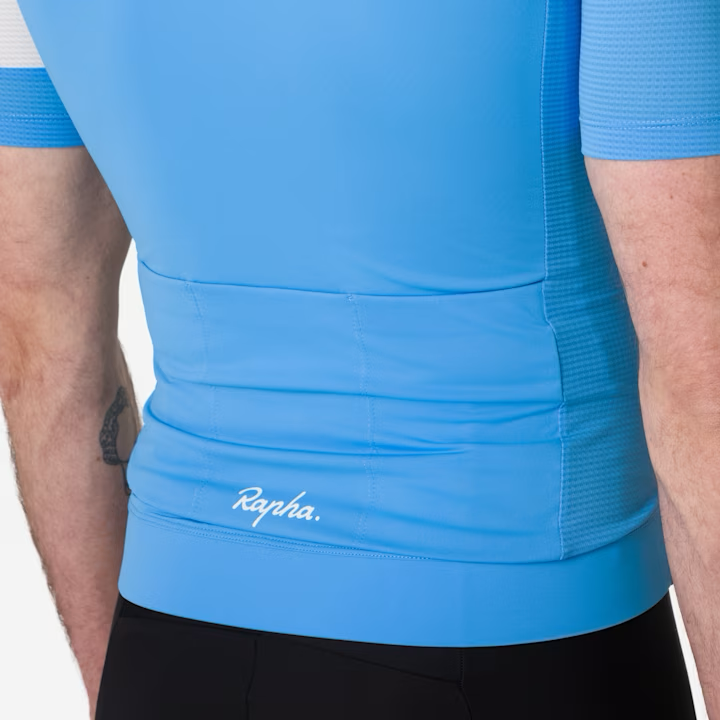 Rapha Core Men's Lightweight Jersey All Aboard / White Alyssum