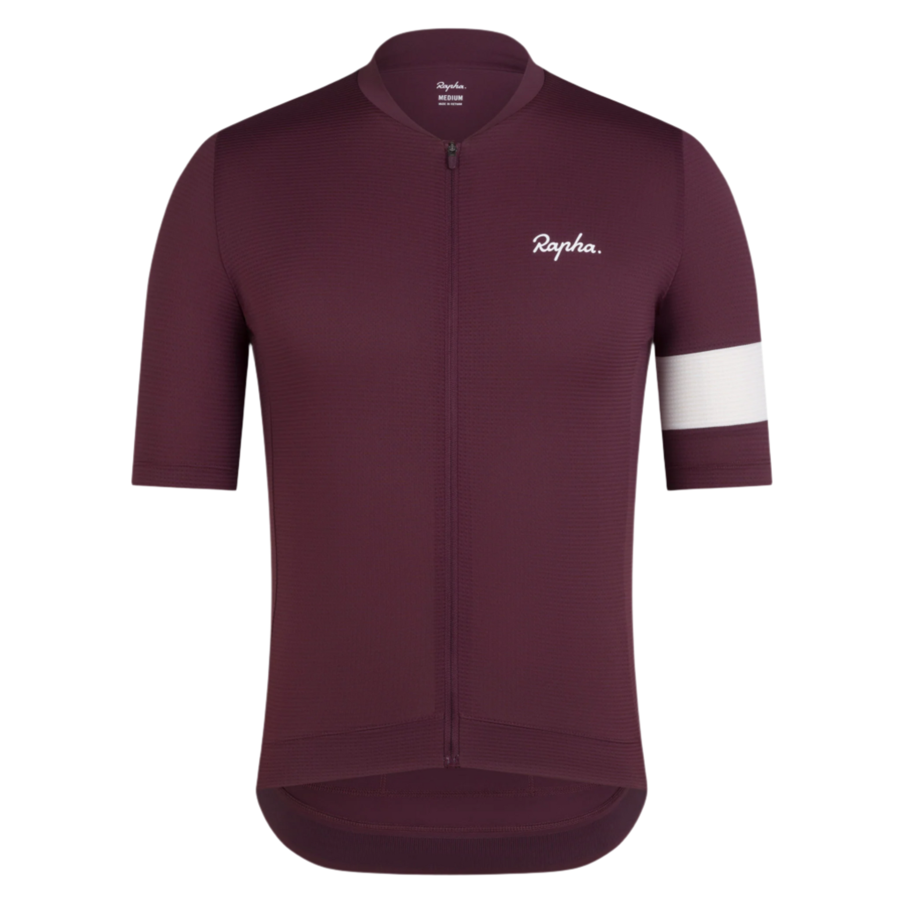 Rapha Core Men's Lightweight Jersey Mahogany/White | Maats.cc