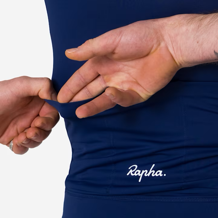 Rapha Core Men's Lightweight Jersey Navy/White