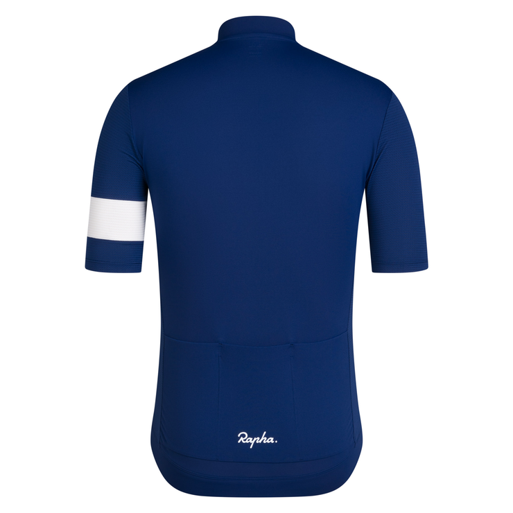 Rapha Core Men's Lightweight Jersey Navy/White