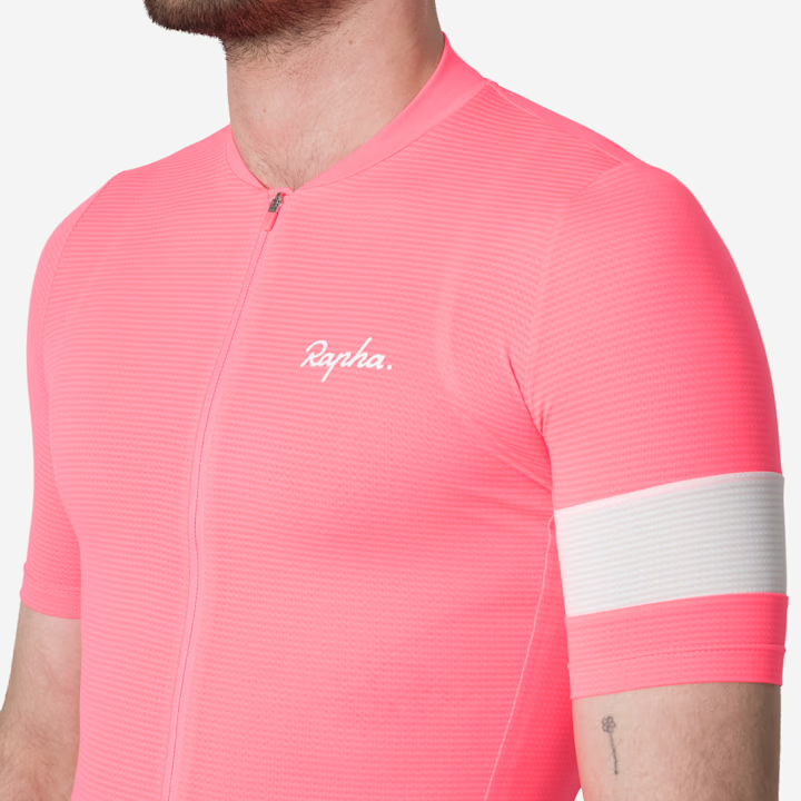 Rapha プロチームジャージ Hi-Vis Pink XSサイズ Rapha プロチームジャージ Hi-Vis Pink XSサイズ Rapha プロ