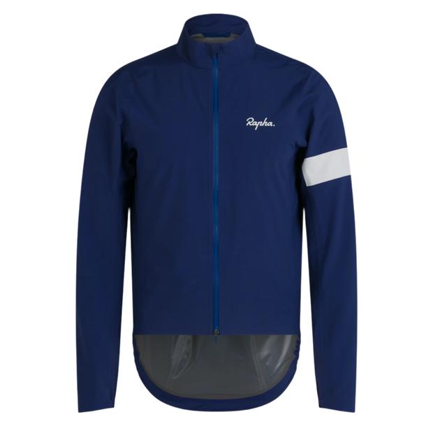Rapha Core Men's Rain Jacket Navy/White