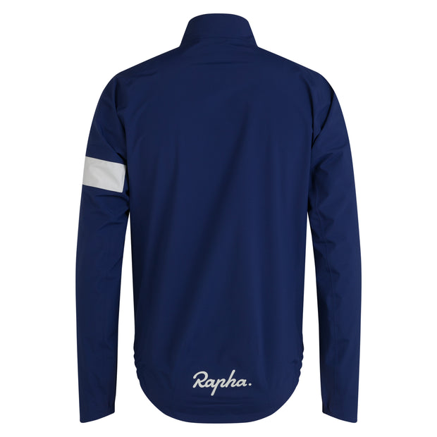 Rapha Core Men's Rain Jacket Navy/White