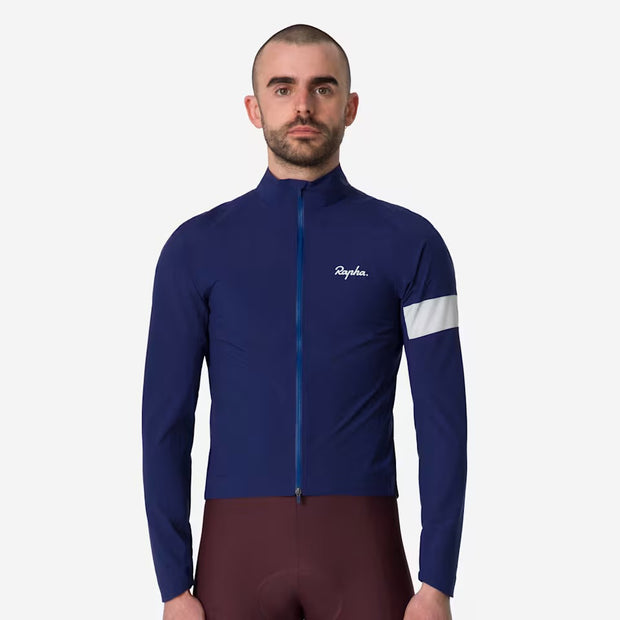 Rapha Core Men's Rain Jacket Navy/White
