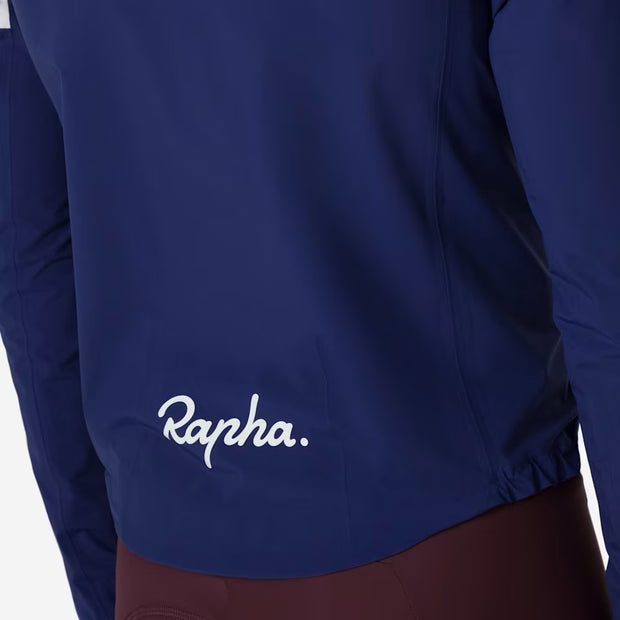 Rapha Core Men's Rain Jacket Navy/White
