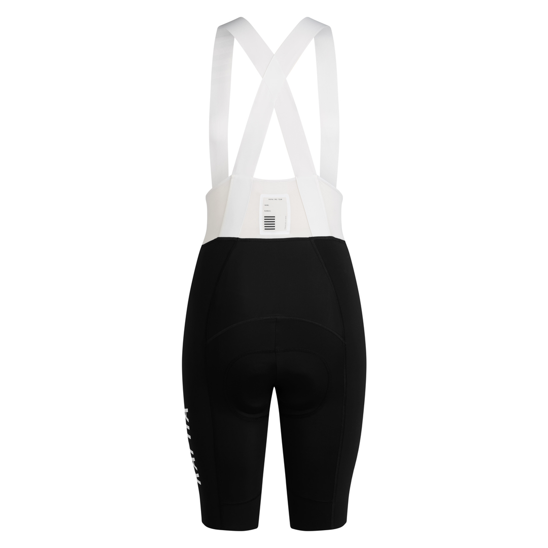 Rapha Pro Team Women's Bib Shorts III Long Black/White | Maats.cc
