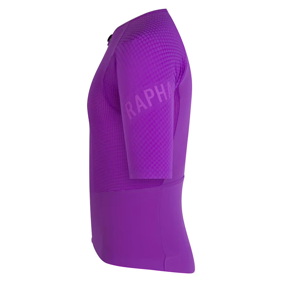 Rapha Pro Team Men's Flaero Jersey Ultraviolet/Bellflower | Maats