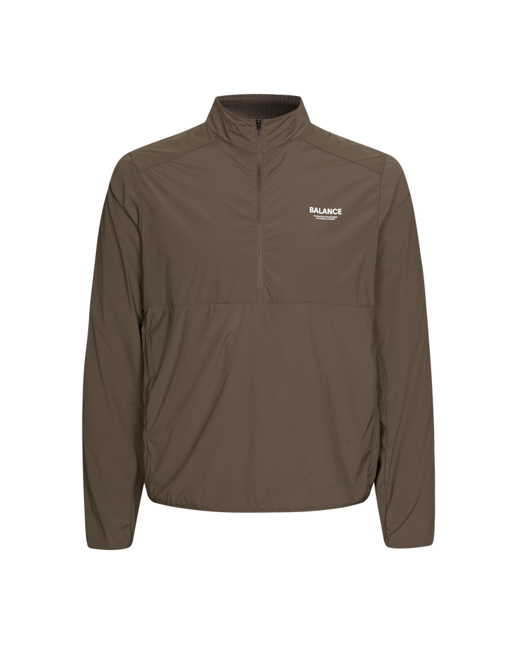 PNS Balance Half Zip Jacket Dusty Brown - Maats Cycling Culture