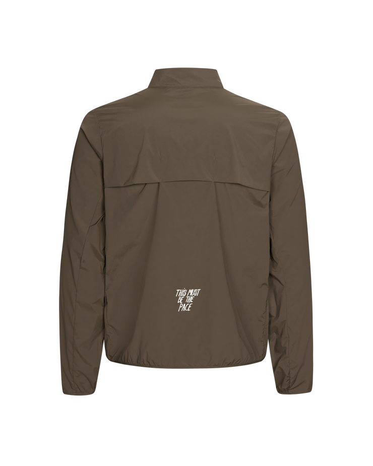 PNS Balance Half Zip Jacket Dusty Brown - Maats Cycling Culture