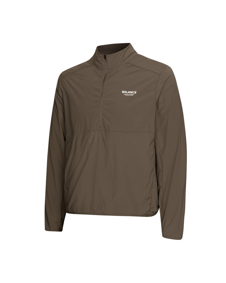 PNS Balance Half Zip Jacket Dusty Brown - Maats Cycling Culture