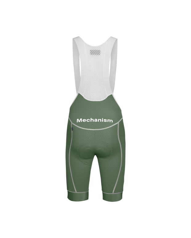 PNS Mechanism Men's Bib Shorts Khaki Green