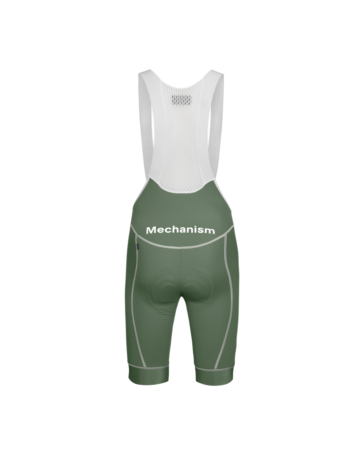 PNS Mechanism Men's Bib Shorts Khaki Green