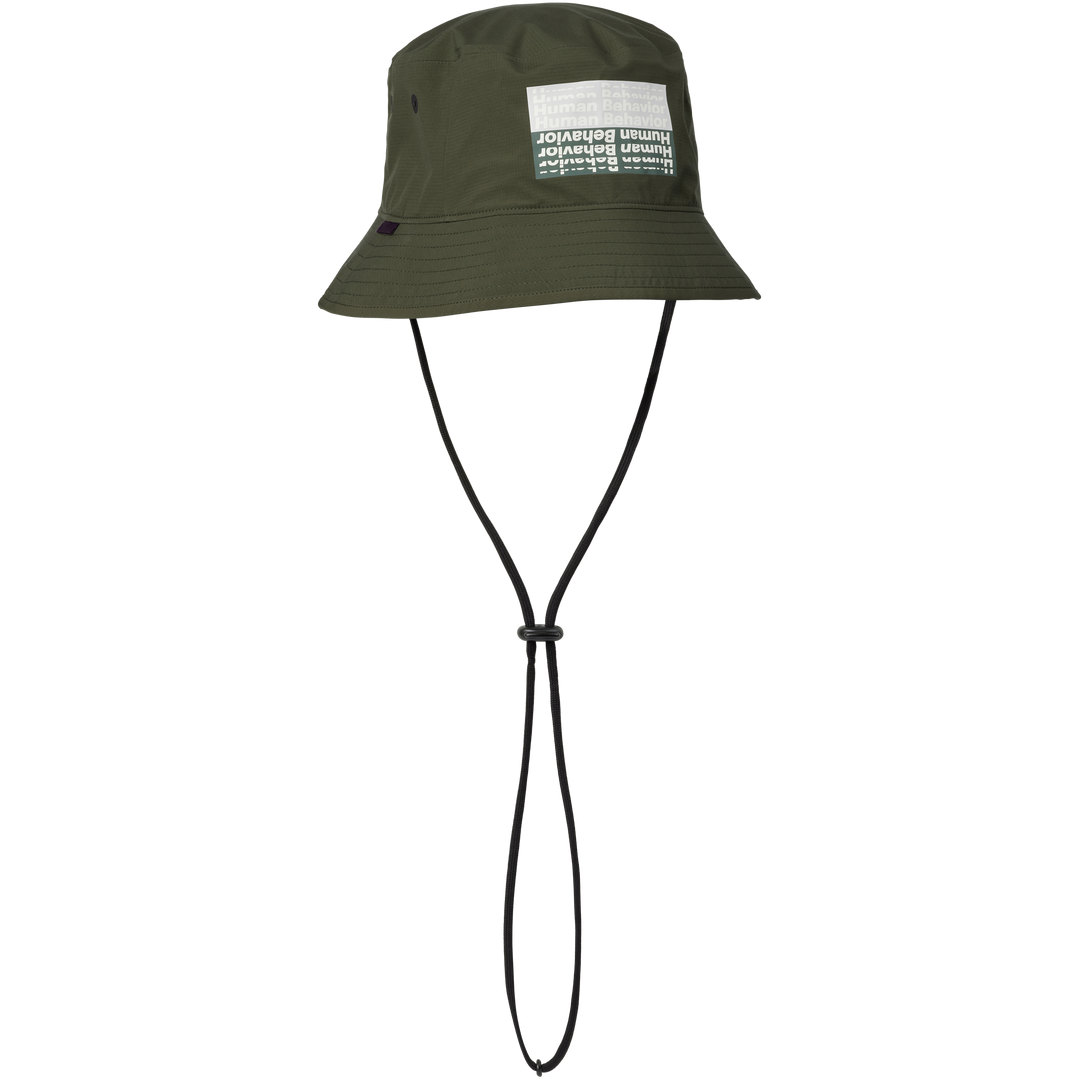 PNS T.K.O. Off-Race Shield Bucket Hat Olive | Maats.cc – Maats.cc
