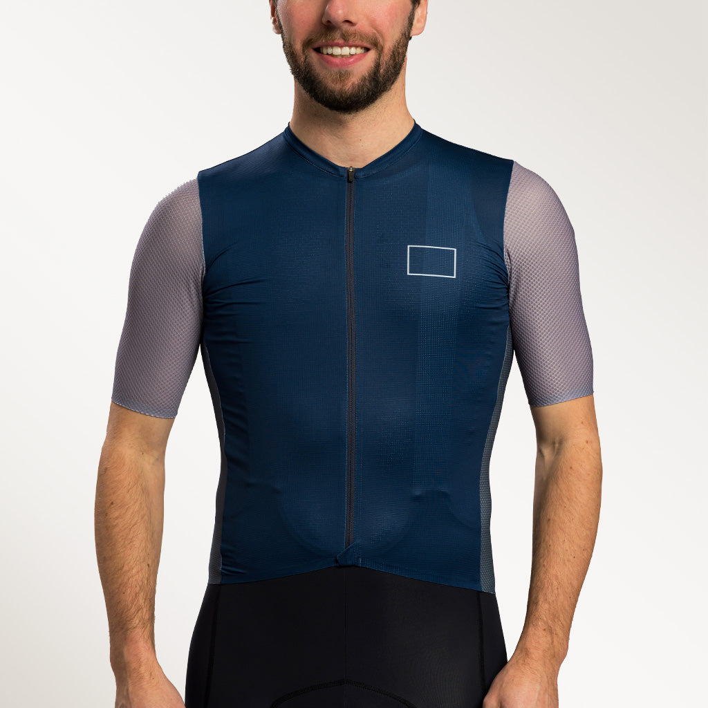 Canvas Flow Jersey Midnight Stars - Maats Cycling Culture