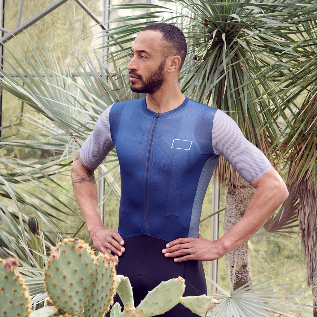 Canvas Flow Jersey Midnight Stars - Maats Cycling Culture