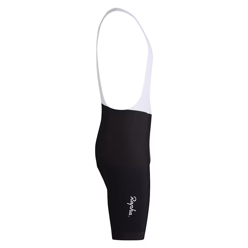 Rapha Core Men's Bib Shorts Black/White | Maats.cc – Maats.cc