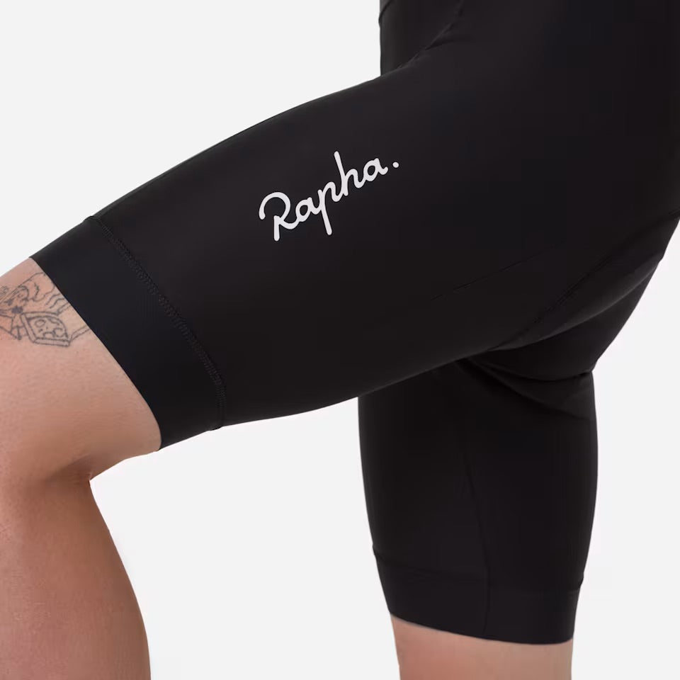 Rapha Core Men's Bib Shorts Black/White | Maats.cc – Maats.cc