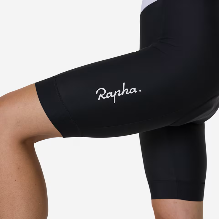 Rapha Core Women's Bib Shorts Black/White