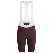 Rapha Core Women's Bib Shorts Mahogany/White