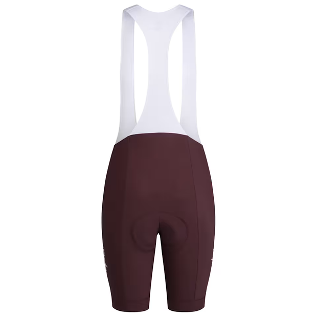 Rapha Core Women's Bib Shorts Mahogany/White