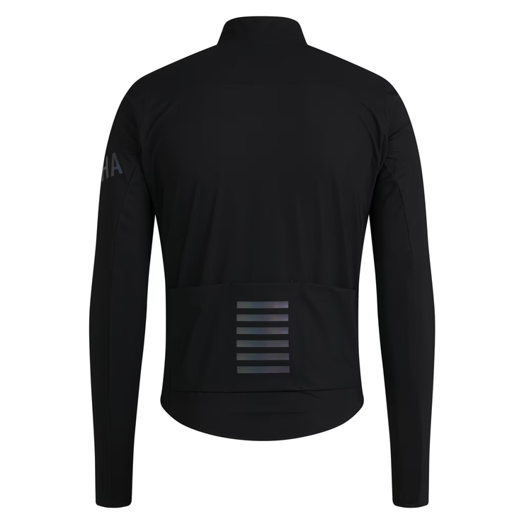 Rapha Pro Team Men's Long Sleeve Shadow Jersey Black/White