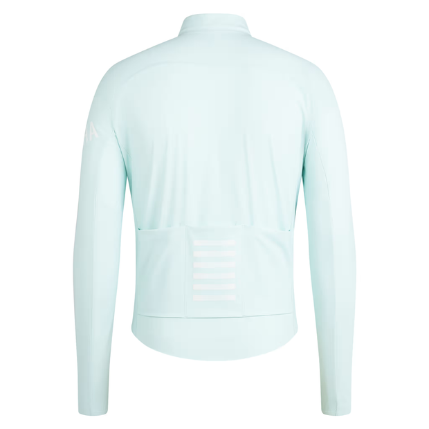 Rapha Pro Team Men's Long Sleeve Shadow Jersey Aqua/White