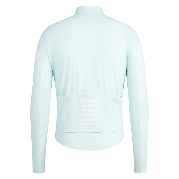 Rapha Pro Team Men's Long Sleeve Shadow Jersey Aqua/White