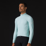Rapha Pro Team Men's Long Sleeve Shadow Jersey Aqua/White