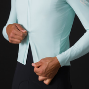 Rapha Pro Team Men's Long Sleeve Shadow Jersey Aqua/White