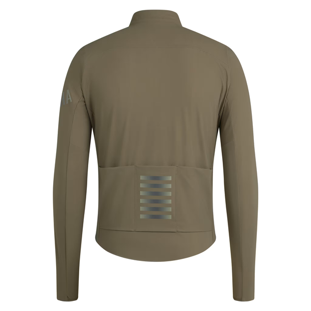 Rapha Pro Team Men's Long Sleeve Shadow Jersey Moss Green/White