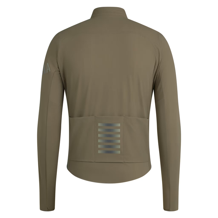 Rapha Pro Team Men's Long Sleeve Shadow Jersey Moss Green/White