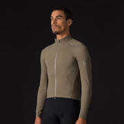 Rapha Pro Team Men's Long Sleeve Shadow Jersey Moss Green/White