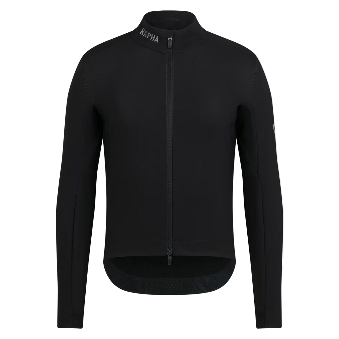 Rapha Pro Team Men's Shadow Winter Jacket Black/Silver Reflective