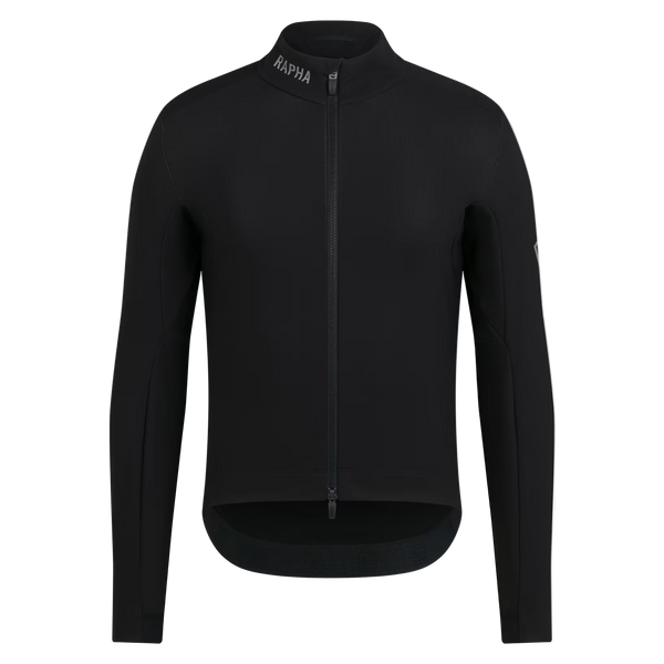 Rapha Pro Team Men's Shadow Winter Jacket Black/Silver Reflective