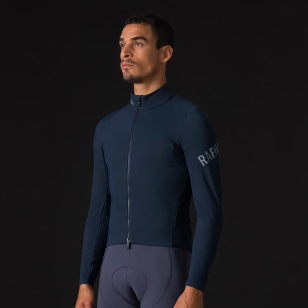 Rapha Pro Team Men's Shadow Winter Jacket Carbon/Silver Reflective