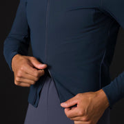 Rapha Pro Team Men's Shadow Winter Jacket Carbon/Silver Reflective