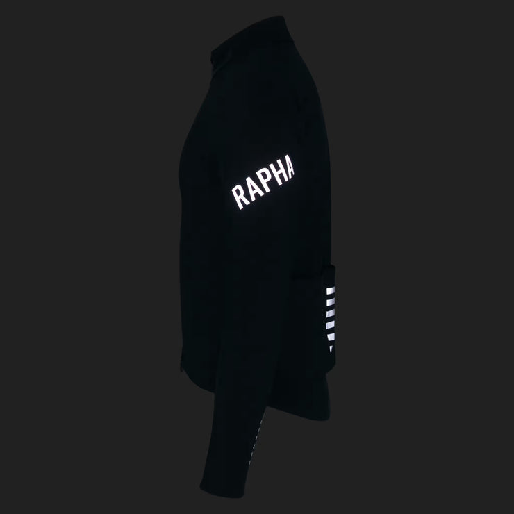 Rapha Pro Team Men's Shadow Winter Jacket Carbon/Silver Reflective