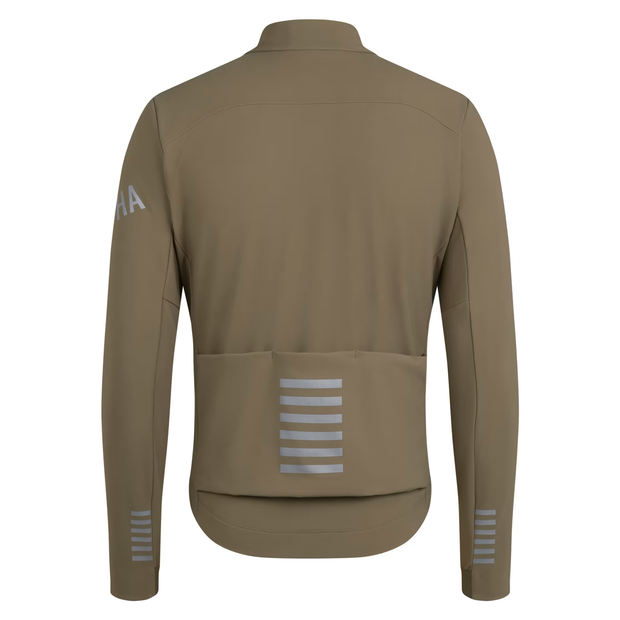 Rapha Pro Team Men's Shadow Winter Jacket Moss Green/Silver Reflective